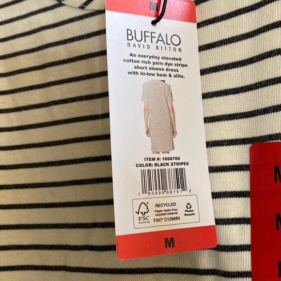 Buffalo T-shirt dress NWT - Picture 5 of 8